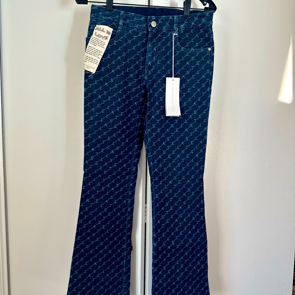 Nwt Never Worn Stella Mccartney Kick Flare Jeans